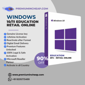 Windows 10/11 Education Retail Online Key