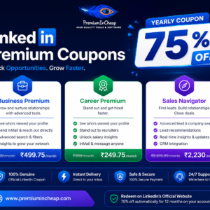 linkedin premium 75% off on any plan