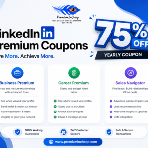 linkedin premium 75% off on any plan